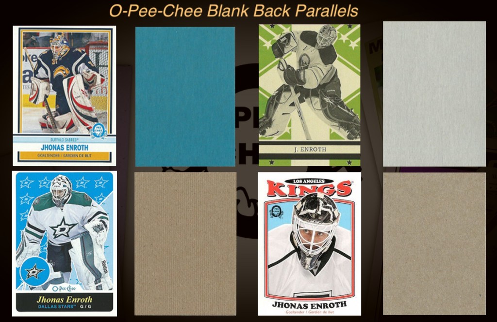 One Of The Pesky Ones: O-Pee-Chee Blank&nbsp;Backs
