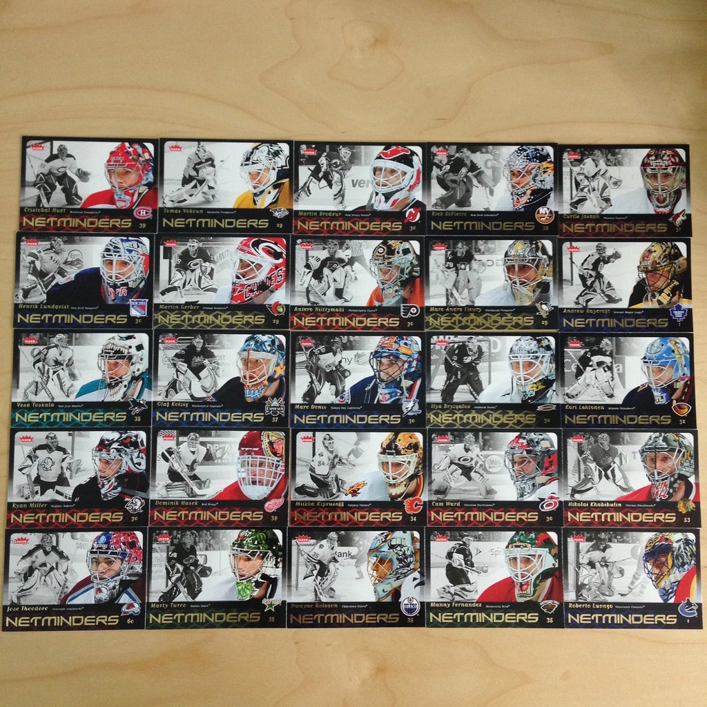 A look back at my first set completion: 2006-07 Fleer Ultra Hockey&nbsp;Netminders