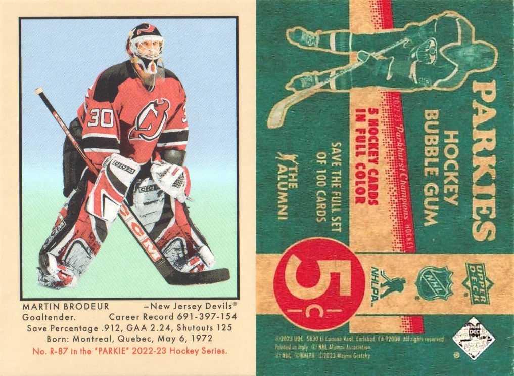 The Inspiration behind the 2022-23 Parkhurst “Wrapper Back” Parallel&nbsp;Cards