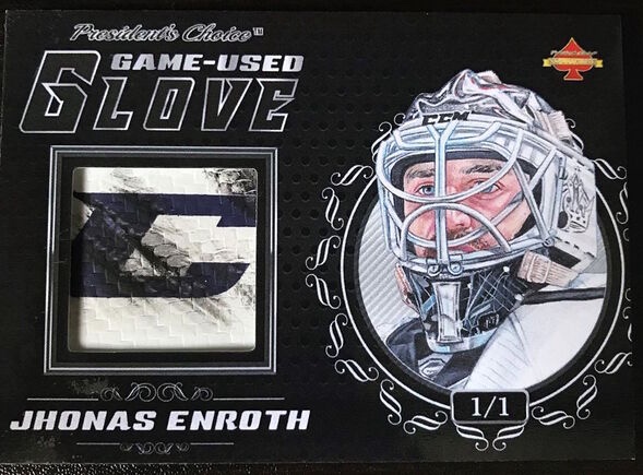 The 500th Card Enters The Jhonas Enroth Collection!