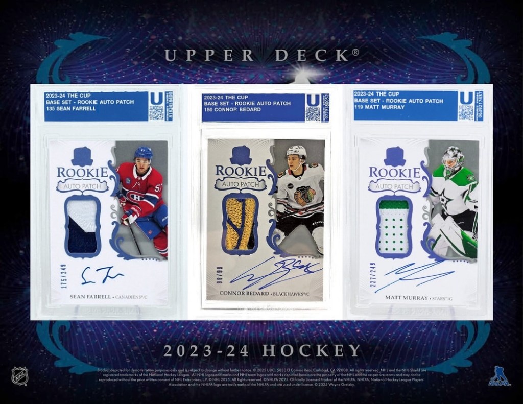 Something New: Upper Deck to Encase All Rookie Patch Autographs in 2023-24 The&nbsp;Cup