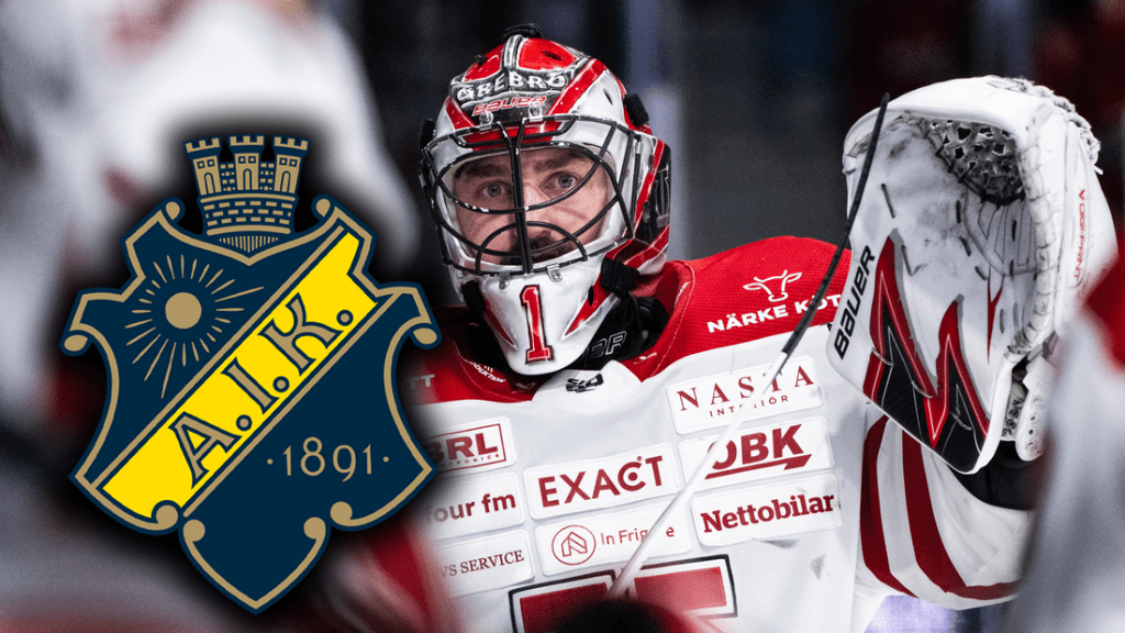 Jhonas Enroth Signs with AIK in HockeyAllsvenskan